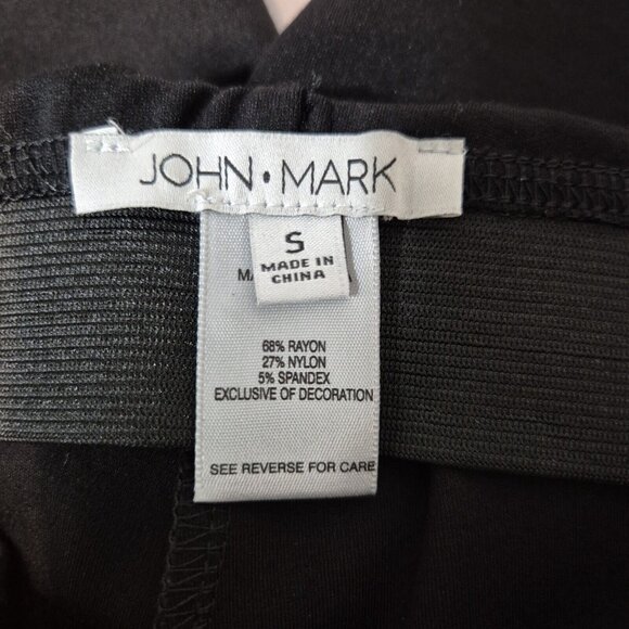 John Mark Women’s Black Dress Pants Size S With Embroidered Velvet Flowers (52) - Picture 5 of 12